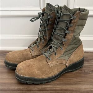 Belleville US Air Force AFST Sage Steele Toe Hot Weather Military Boots 9.5 M